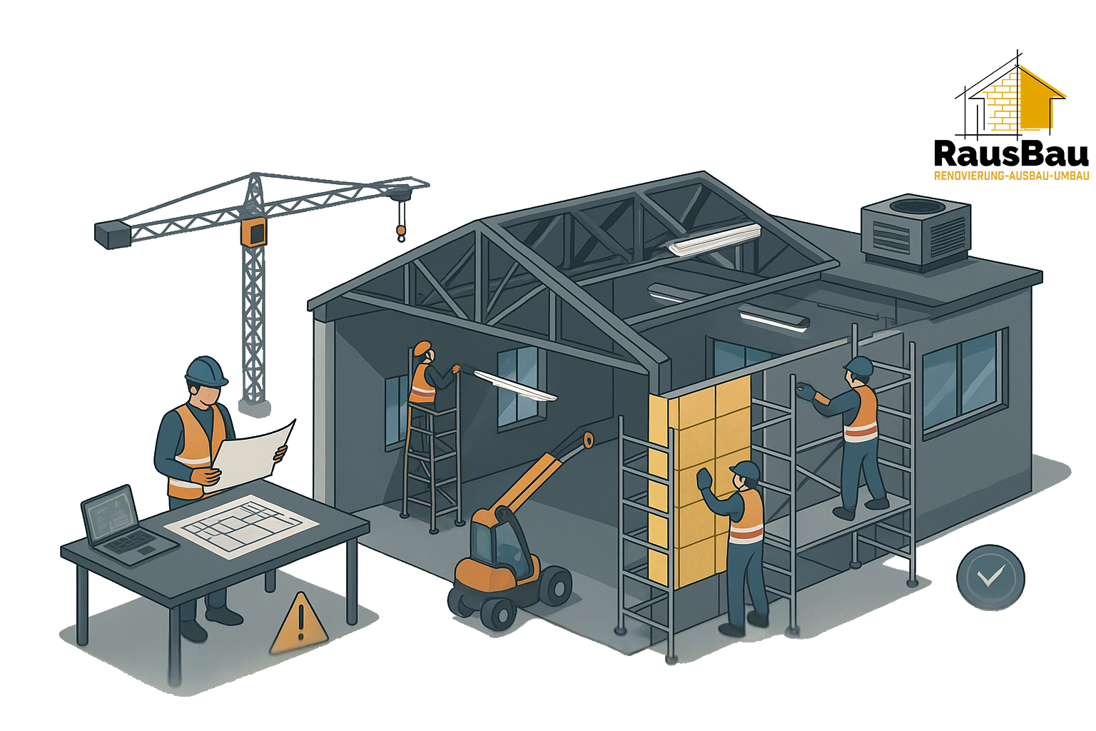 Sanierung & Modernisierung von Industriegebäuden